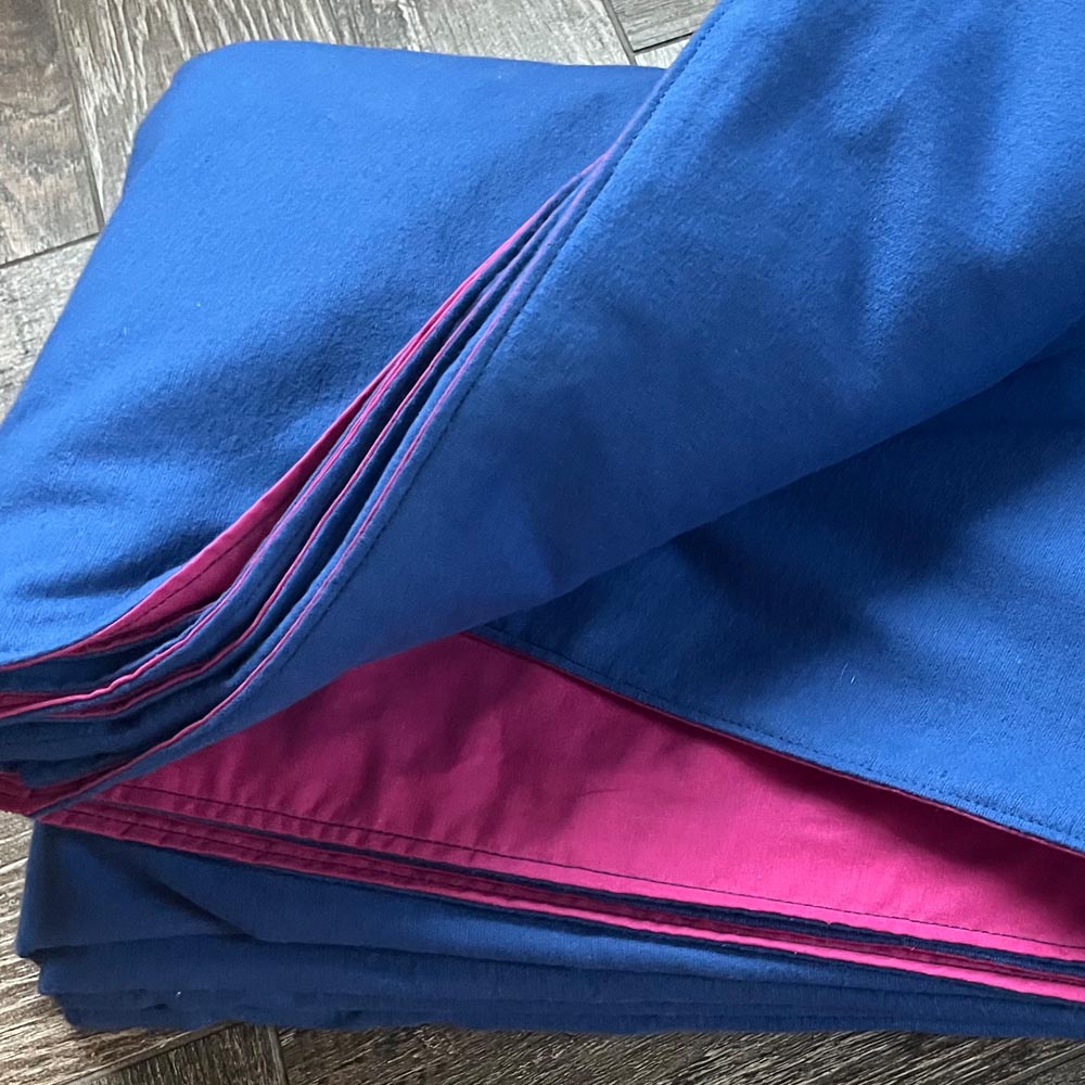 Kleurrijke lijkwade wikkeldoek voor natuurbegrafenis geheel biologisch afbreekbaar 